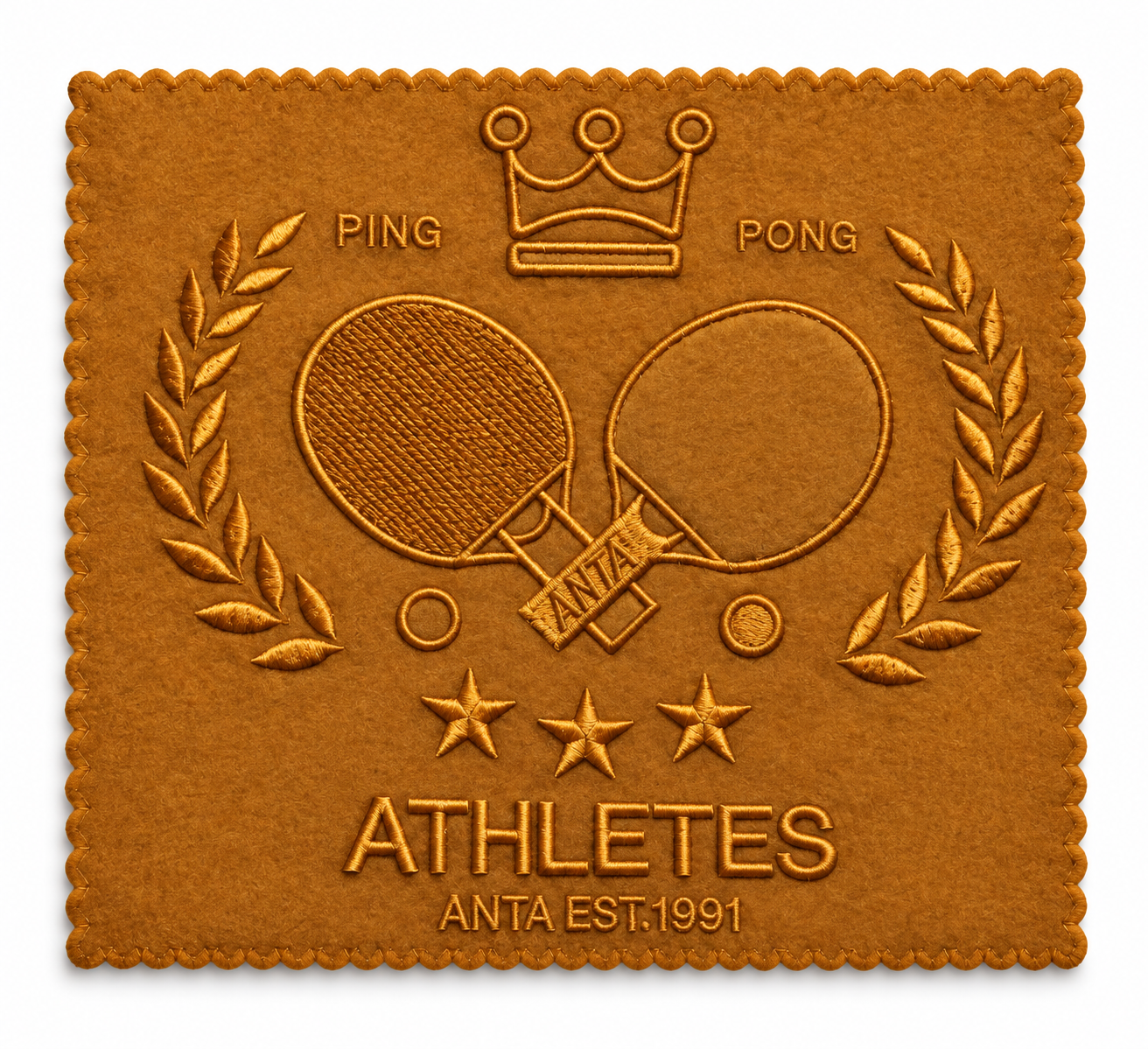 Custom embroidered patch example 2
